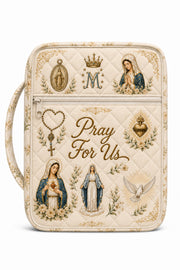 Ave Maria Quilted Bible bag