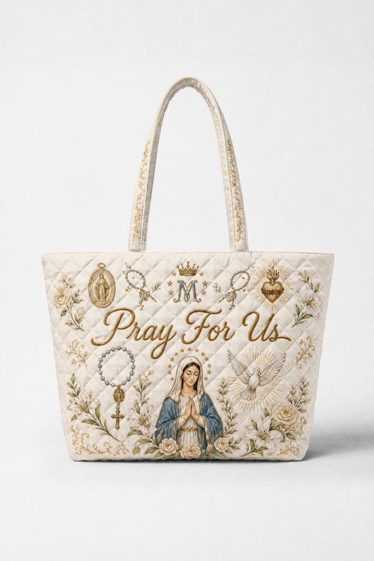 Ave Maria Quilt Bag