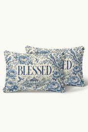 Blessed Floral Christian Pillows