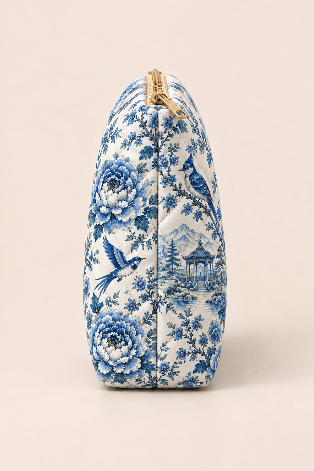Blessed Floral Christian Quilted Pouches