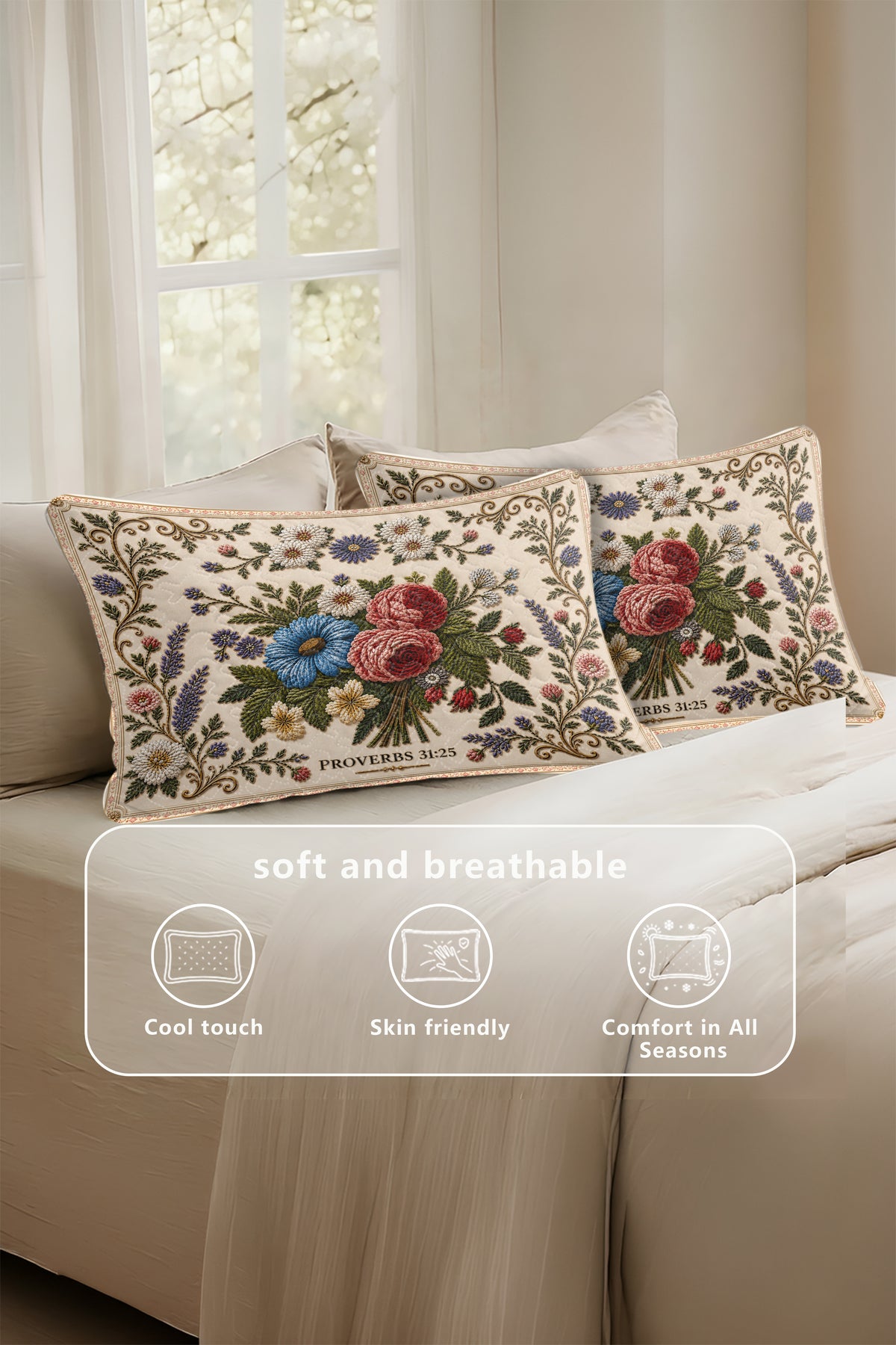 Christian Name Gifts for Friends Catholics Quilt Pillows