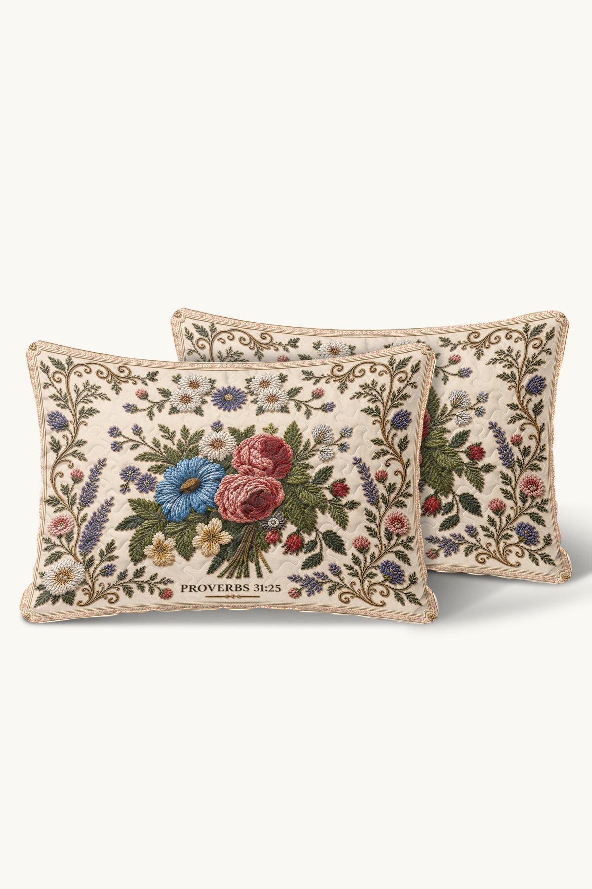 Christian Name Gifts for Friends Catholics Quilt Pillows