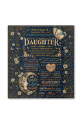 Daughter Funny Love More Than Breathing Navy Blanket