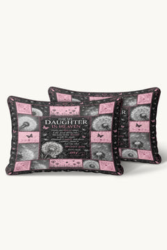 Daughter In Heaven Memorial Pillow
