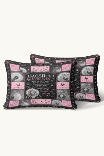 Daughter In Heaven Memorial Pillow