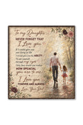 Daughter See Yourself Through My Eyes Dad Blanket