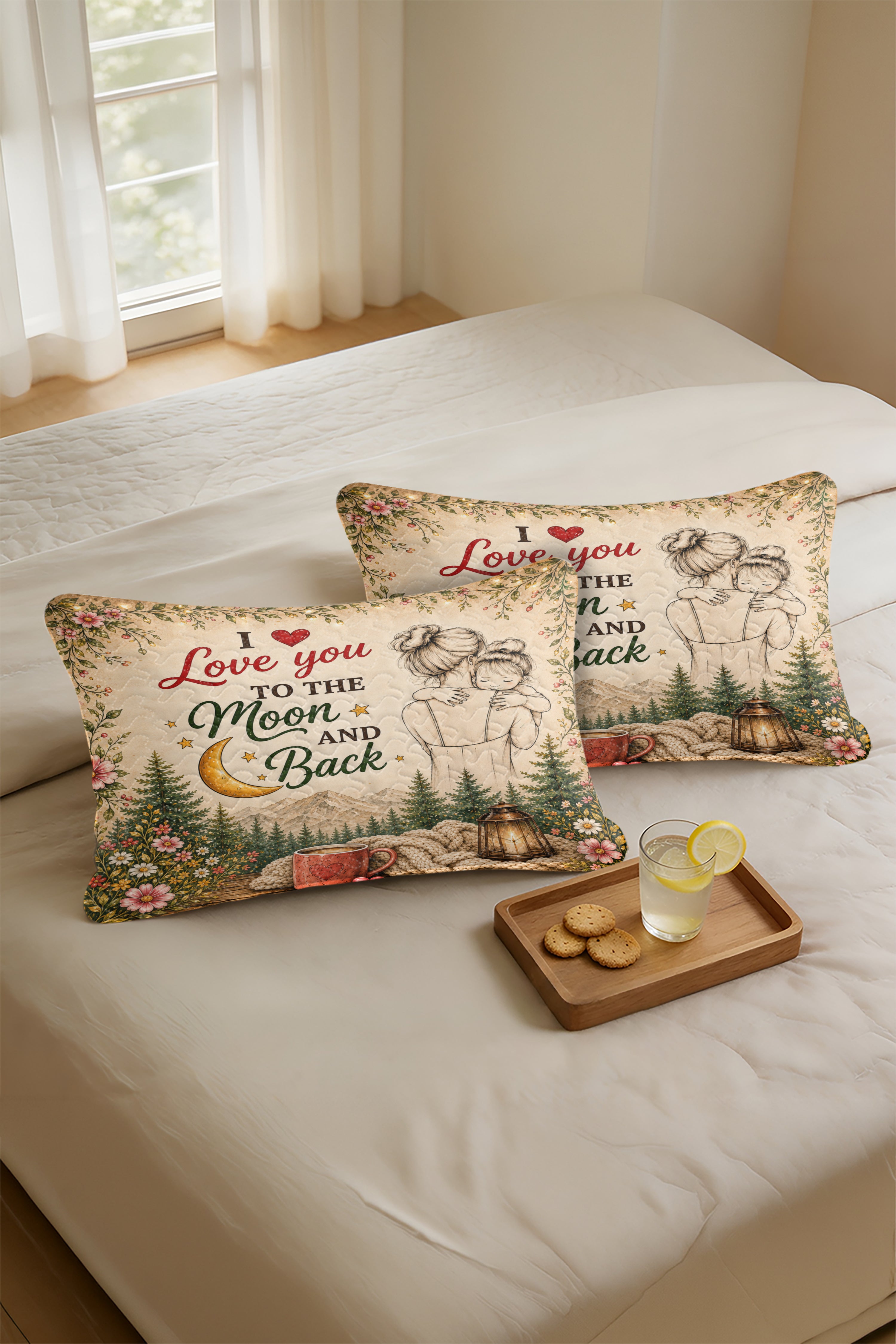 Daughter You Are My Sunshine Mom Hugging Pillow