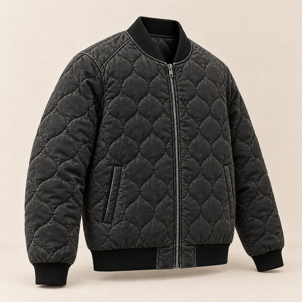 Jesus Do It Cross Bearer Quilted Bomber Jacket – view 6