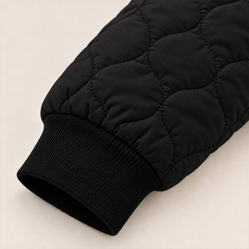 Jesus Is Lord Quilted Bomber Jacket