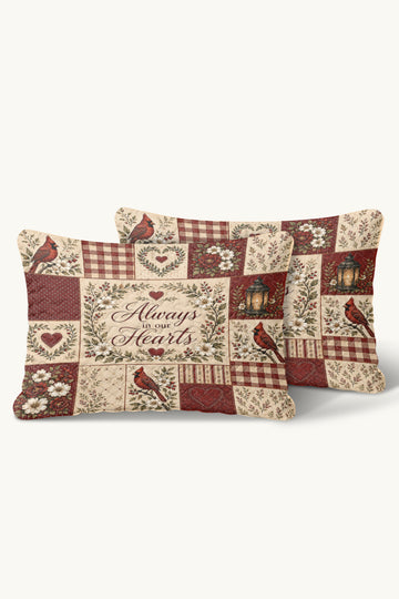 Red Cardinal Memorial Pillows