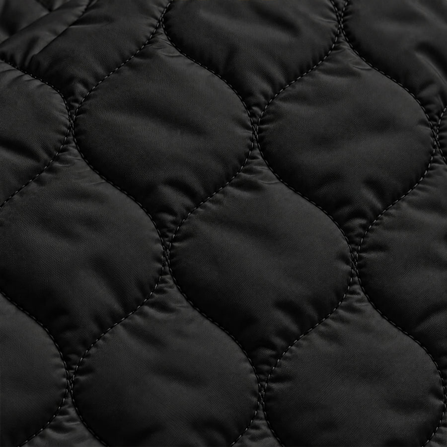 Close view of the quilted cloth