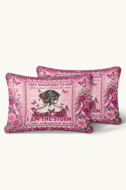 Storm Woman Portrait I Am The Storm Quilt Pillow