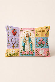 Virgin Mary Quilt Pillows