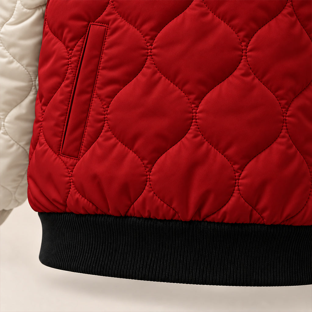 Youth Bible Study Quilted Bomber Jacket